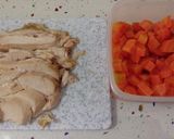 Foto del paso 3 de la receta Ensalada mixta de verduras, pollo y quinoa roja