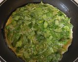 Foto del paso 2 de la receta: Omelette de espinacas con aguacate