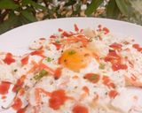 รูปขั้นตอนการทำที่ 5 ของ Okonomiyaki inspired Flourless Cabbage Breakfast Egg 🍳