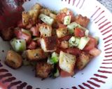 A picture of step 7 of Tuscan Panzanella with Crunchy Bread.