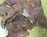 A picture of step 1 of Beef steak.