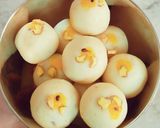 A picture of step 3 of Malai ladoo.