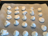 Suspiritos de merengue sin azúcar