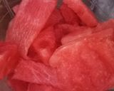 Foto del paso 1 de la receta: Licuado de Sandía y Manzana