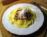 Foto langkah ke 5 dari resep Spaghetti Saos Delmonte Daging Sapi.