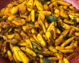 A picture of step 8 of Spicy Jackfruit Seeds Roast – Kerala Style.