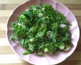 香蔥xo干貝醬拌麵的食譜步驟2照片