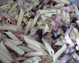 Foto del paso 7 de la receta: Macarrones con carbonara de berenjena y bacon