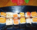 Foto langkah ke 7 dari resep Sushi bekal sekolah anak.