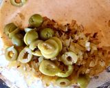 Foto del paso 5 de la receta: Tortitas Saladas. Rellenas de cebolla y aceitunas💛🧡