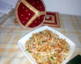 A picture of step 3 of Chana chaat.