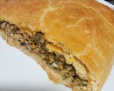 Foto del paso 4 de la receta Empanada de ternera, espinacas y huevo