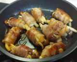 雙菇燒肉捲的食譜步驟4照片