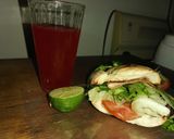 Foto del paso 7 de la receta: Tortas de jamón calientes rellenas de queso asadero