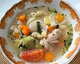 Foto langkah ke 8 dari resep Sop Ayam Makaroni.