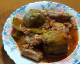 Foto del paso 3 de la receta: Guiso de costillas con alcachofas con salsa de aprovechamiento