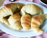 Foto del passaggio 8 della ricetta Cornetti sfogliati all'olio senza zucchero