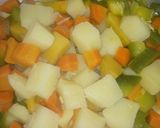 Foto del paso 1 de la receta: Revuelto Gramajo de Vegetales
