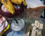 Foto langkah ke 1 dari resep Toast fill banana chocolate with cheese blanket,yummm.