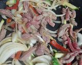 Foto del paso 1 de la receta: Wok de carne, vegetales y tallarín