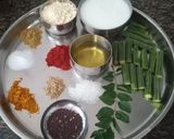 સરગવાનું લોટ વાળું શાક (Drumstick Besan Shak Recipe In Gujarati) રેસીપી સ્ટેપ1ફોટો