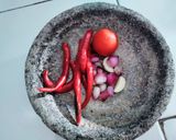Foto langkah ke 1 dari resep Sambel rebon kacang.