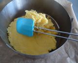 Une image de l'étape 1 de Pizza de Polenta                                       #tomate.