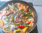 Hình bước làm 3 của món Cá xương xanh kho cà chua🍅🍅🍅
