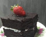 Foto langkah ke 6 dari resep Eggless chocolate cake.
