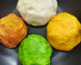 নানান রঙের নানান আকৃতির পরোটা(nana rong o aakrtir porota recipe in Bengali) রেসিপি ধাপ - 1 ছবি