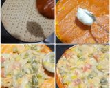 મેયોનિઝ પાસ્તા પિઝા(Mayonnaise pasta pizza recipe in Gujarati) રેસીપી સ્ટેપ6ફોટો