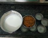 A picture of step 2 of Veg stuff idli.