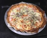 Une image de l'étape 4 de Tarte tomate mozzarella.