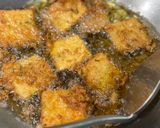 Gambar langkah 5 resipi Tempe Goreng Crispy.
