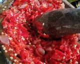 Foto langkah ke 3 dari resep Geprek Tempe Teri Sambalado.