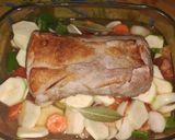 Foto del paso 2 de la receta Lomo de cerdo asado con verduritas