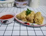 Foto langkah ke 6 dari resep Gohiong ayam udang (Resep Praktis stok lauk).