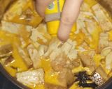 Foto langkah ke 6 dari resep Gulai Nangka Tahu Telur.