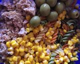 Foto del paso 1 de la receta Ensalada de pasta para llevar 🌲 🏖