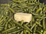Тушеная стручковая фасоль с яйцами!