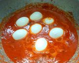 A picture of step 3 of Boiled egg masala.