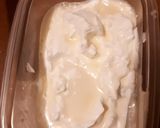 A picture of step 6 of Almond ice cream.