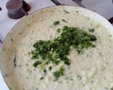 Medvehagymás cukkini főzelék recept fázis 4 fotója