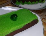Foto langkah ke 7 dari resep Brownies kukus 2 layer.