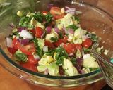 A picture of step 7 of Chipotle Chicken Salad with Honey Lime Vinaigrette.