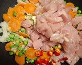 Zõldsèges édes savanyù csirkemell 🥕🌽🌶🫑🥦🐣🍛 recept fázis 1 fotója