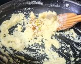 A picture of step 2 of Shahi Kesariya Coconut Mawa Modak.