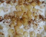 A picture of step 5 of Methi dahi bondi burns road style.