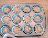 Une image de l'étape 4 de Muffins Healty Banane chocolat et avoine.