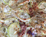 Foto del paso 12 de la receta: Quiche de salteado de cebolla y calabacín con orégano